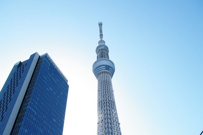 日本东京晴空塔的图片