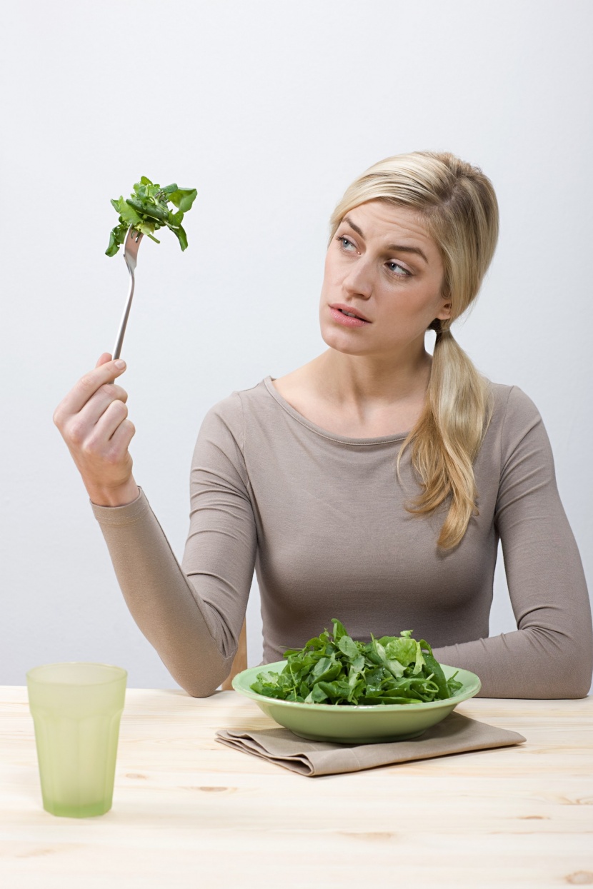 女性美食家图片