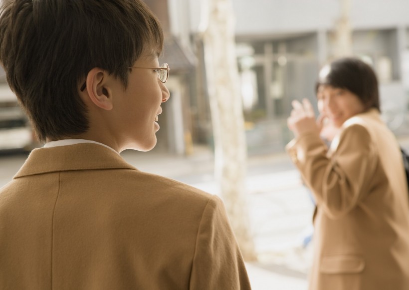 青涩初中男学生图片