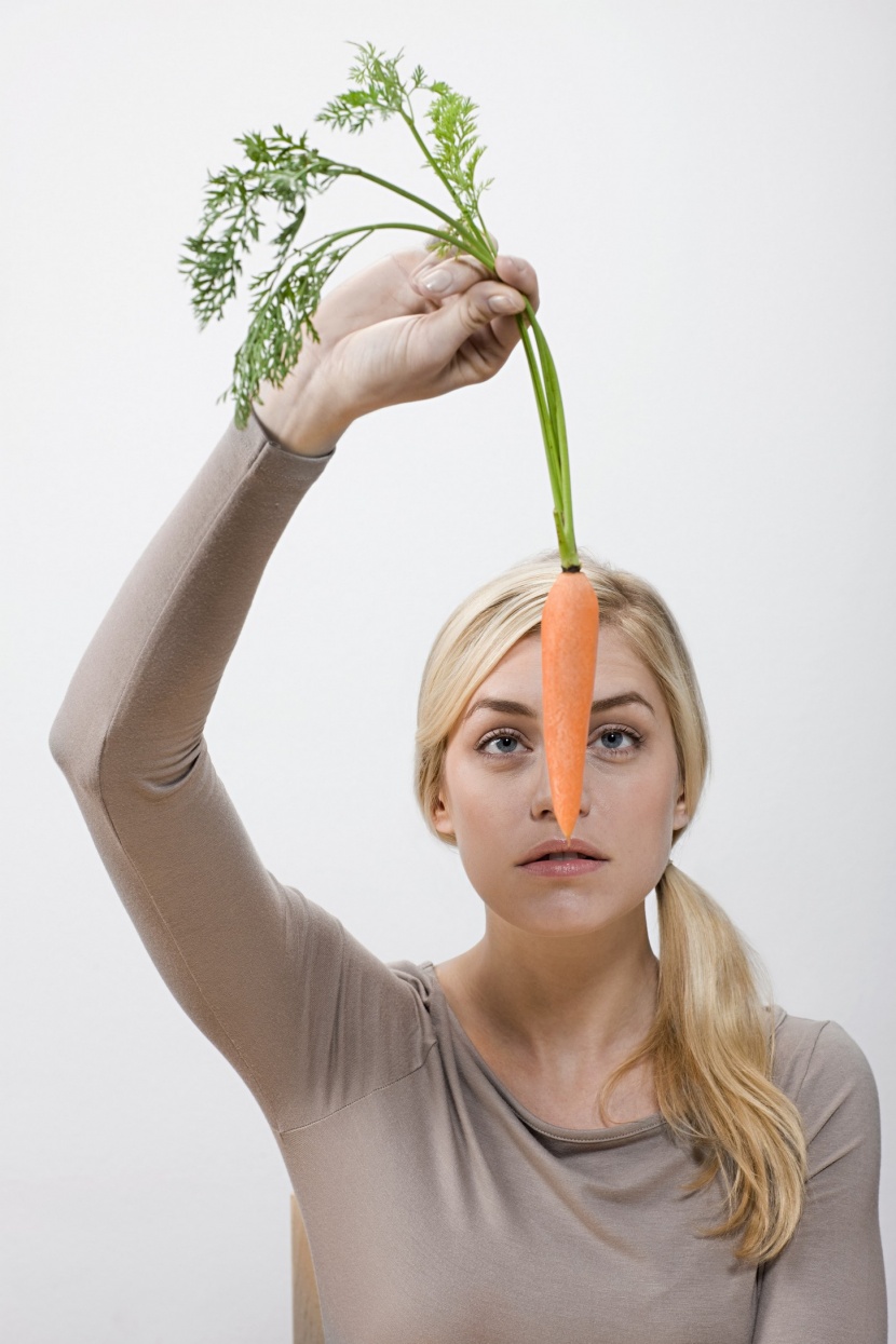 女性美食家图片