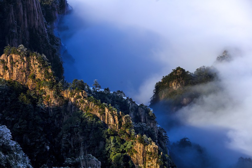 安徽黄山风景图片