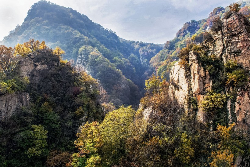 山西太行山风景图片