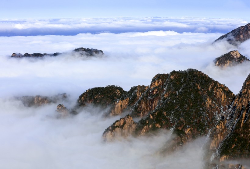 安徽黄山风景图片