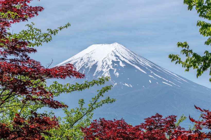 美丽的富士山图片