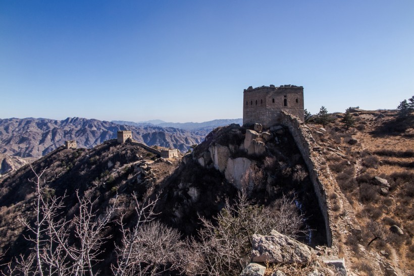 河北唐子沟长城风景图片