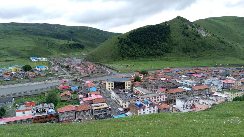 四川塔公草原風(fēng)景圖片