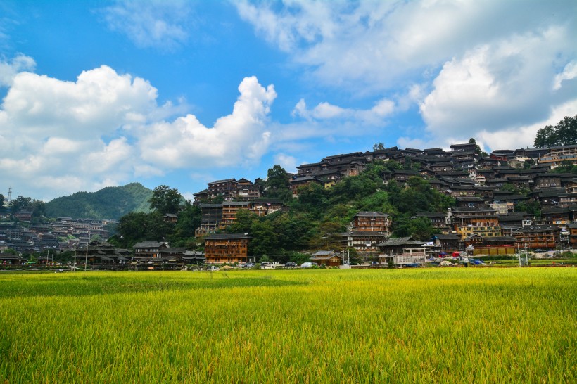 贵州西江千户苗寨风景图片