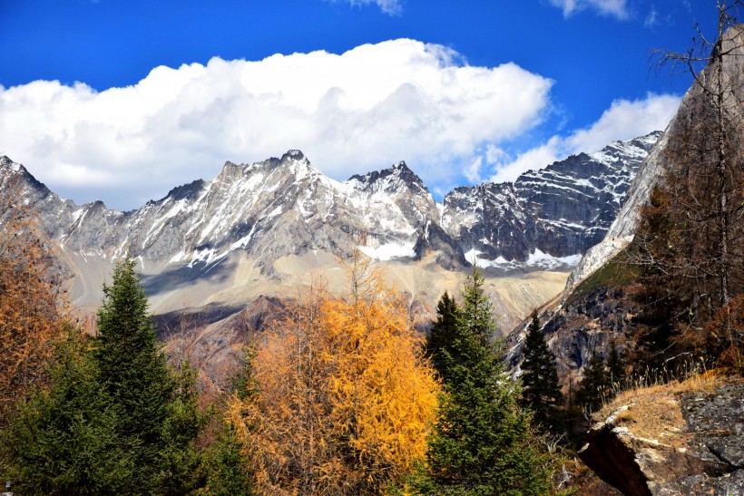 四川四姑娘山风景图片