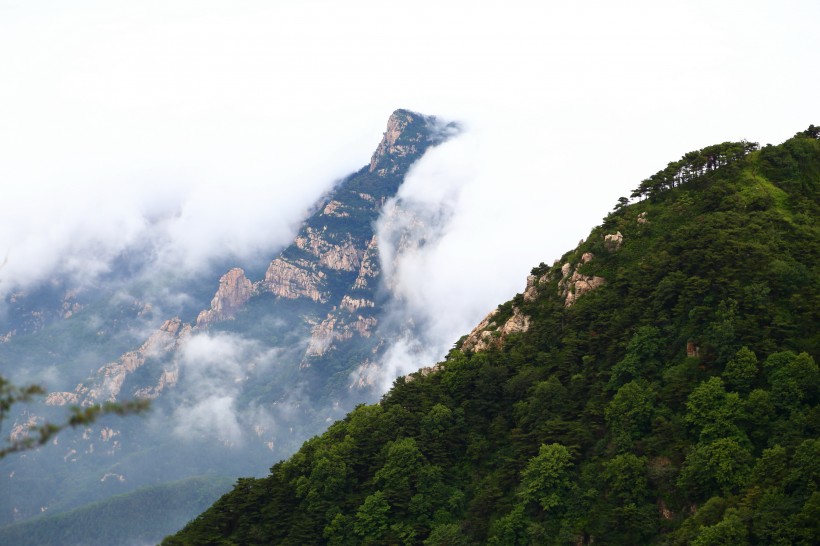 山東泰山風景圖片  