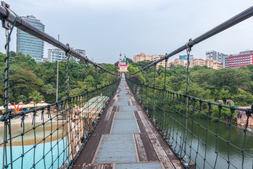 马来西亚水上乐园风景图片