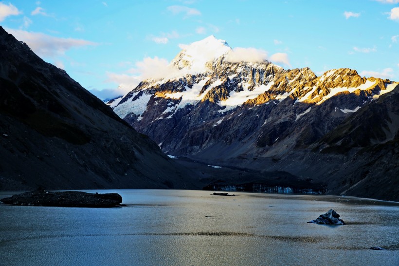 新西兰库克山风景图片