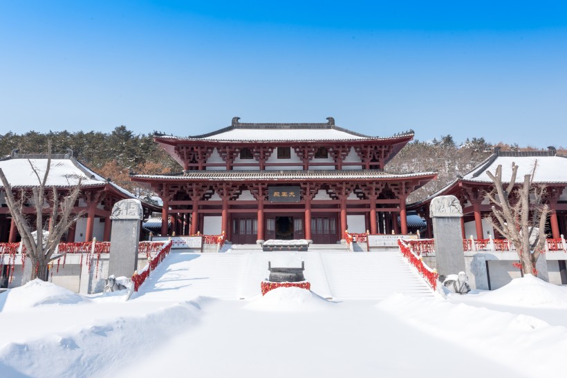 山東威海華夏城風(fēng)景圖片