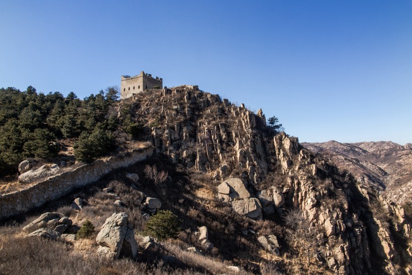 河北唐子沟长城风景图片