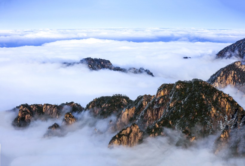 安徽黄山风景图片