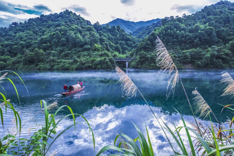 湖南小东江风景图片