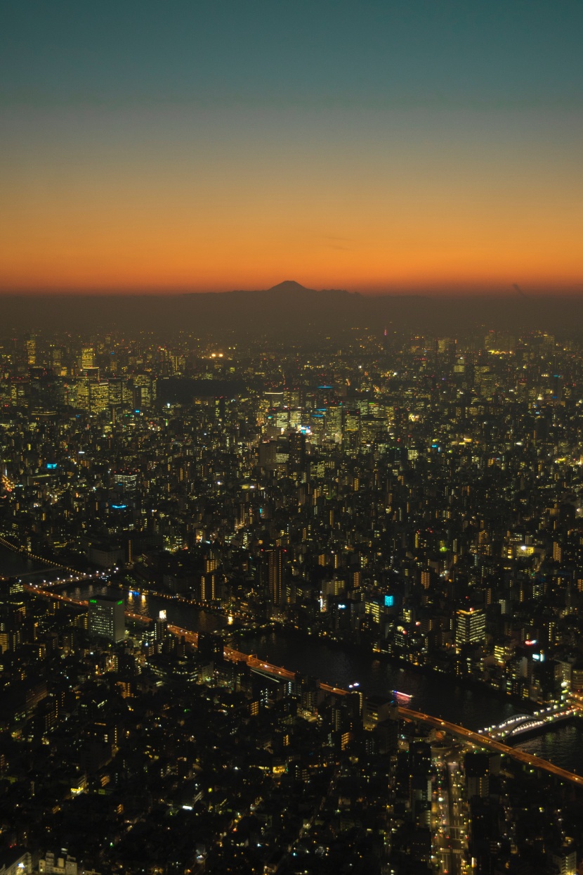 日本东京城市风景图片