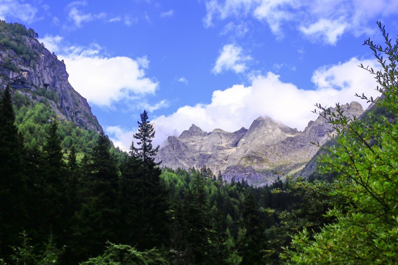 四川四姑娘山風(fēng)景圖片 