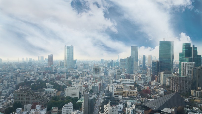 日本东京建筑风景图片