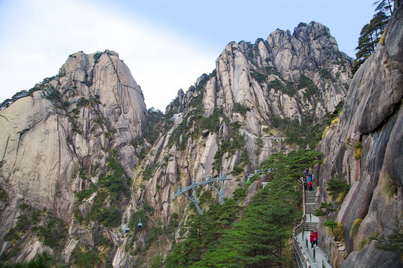 安徽黄山风景图片