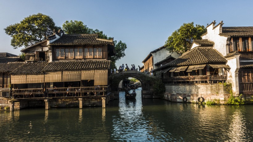 浙江乌镇风景图片