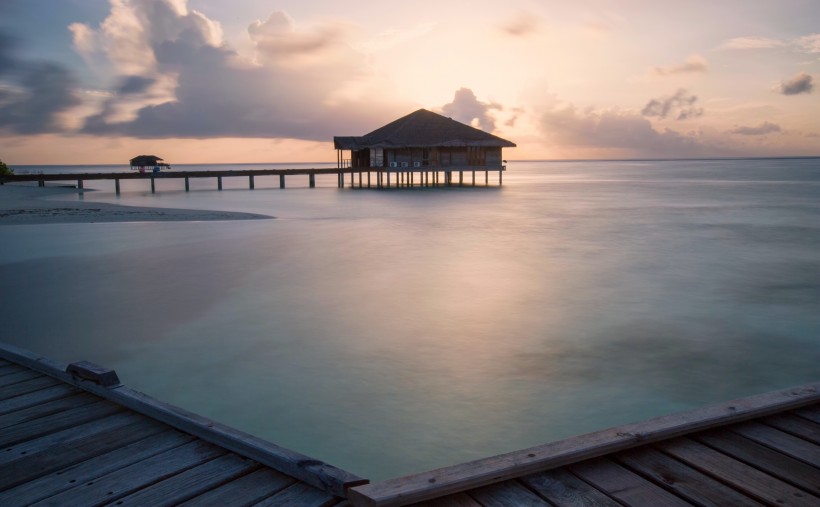 马尔代夫曼德芙岛风景图片
