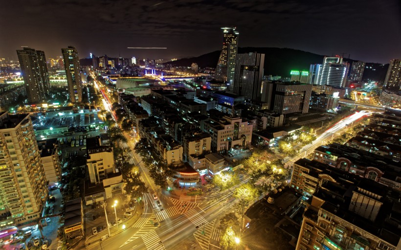 福建厦门夜景图片