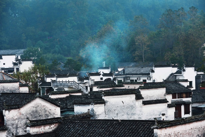 安徽醉美乡村宏村风景图片