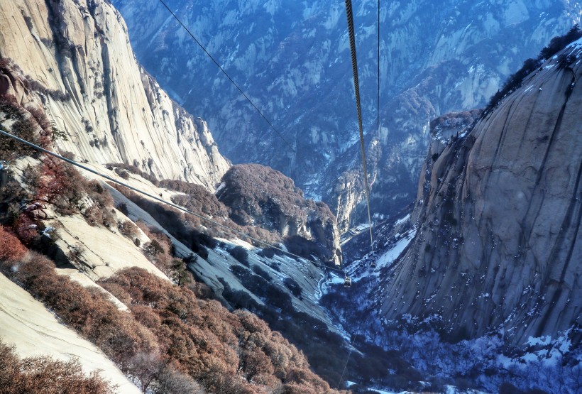 陕西华山风景图片