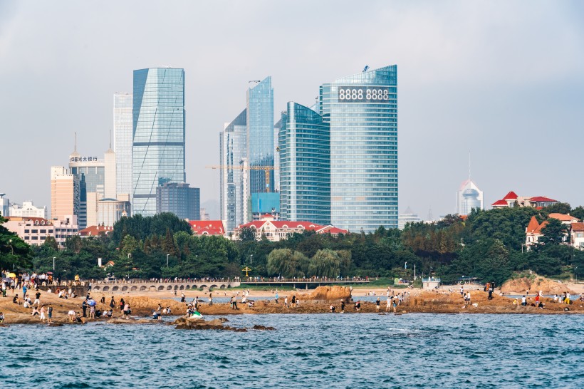 山东青岛海边风景图片