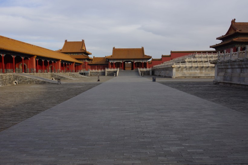 北京故宫建筑风景图片