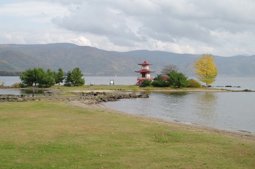 日本北海道洞爷湖的图片