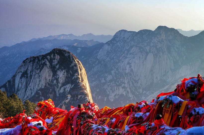 陕西华山风景图片