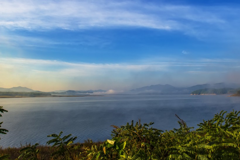 吉林金蟾岛风景图片