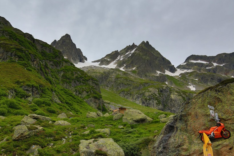 阿尔卑斯山风景图片