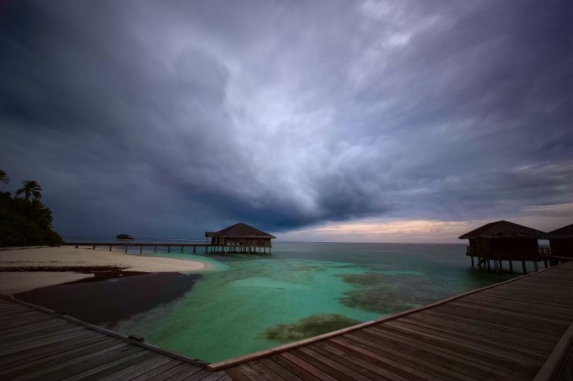 马尔代夫曼德芙岛风景图片
