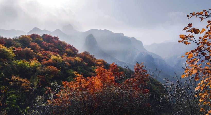 山西太行山風景圖片