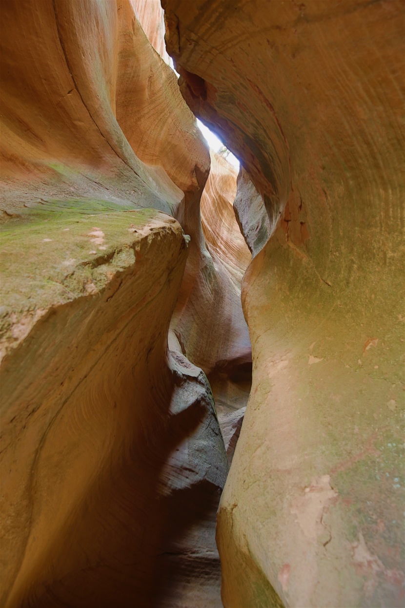 陕北甘泉峡谷风景图片