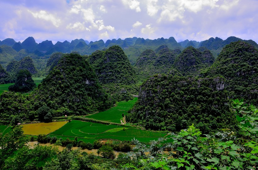 贵州万峰林风景图片