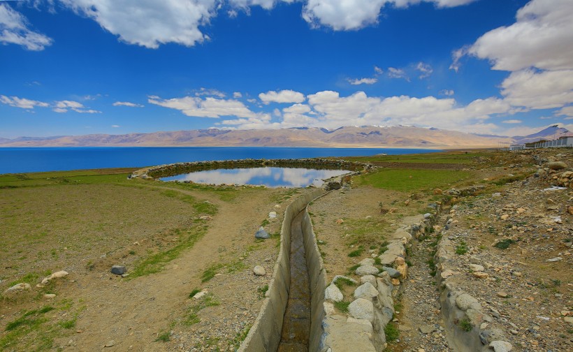 西藏文布南村风景图片