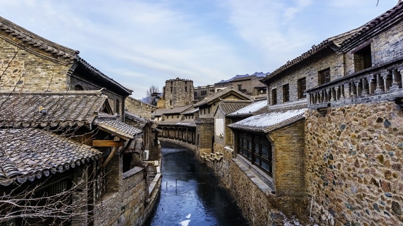 北京古北水镇风景图片