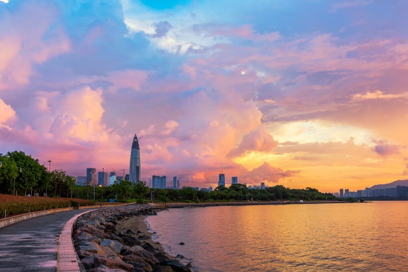 深圳灣風(fēng)景圖片