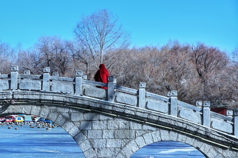 西藏拉萨冬季风景图片