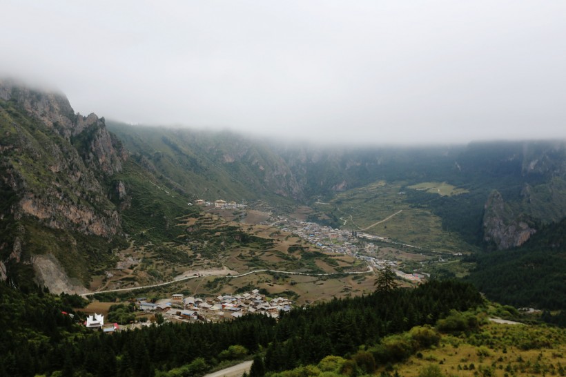 甘肃郎木寺风景图片