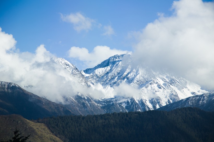 四川四姑娘山風(fēng)景圖片