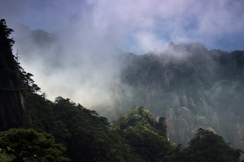 江西三清山风景图片