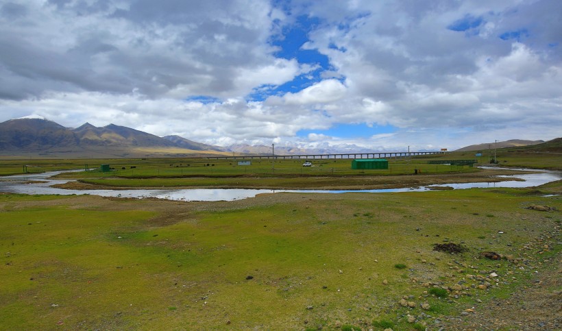 西藏当雄草原风景图片