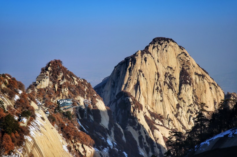 陕西华山风景图片