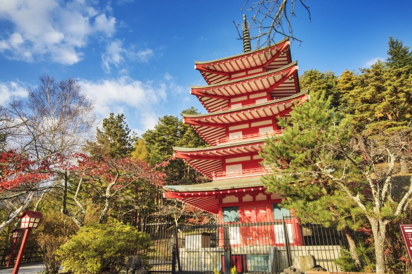 日本浅草寺景色图片