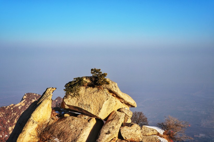 陕西华山风景图片