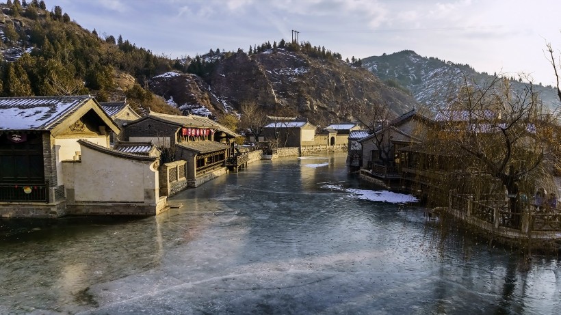 北京古北水镇风景图片